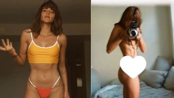 La foto desnuda de Calu Rivero: No tengo forma, ni género
