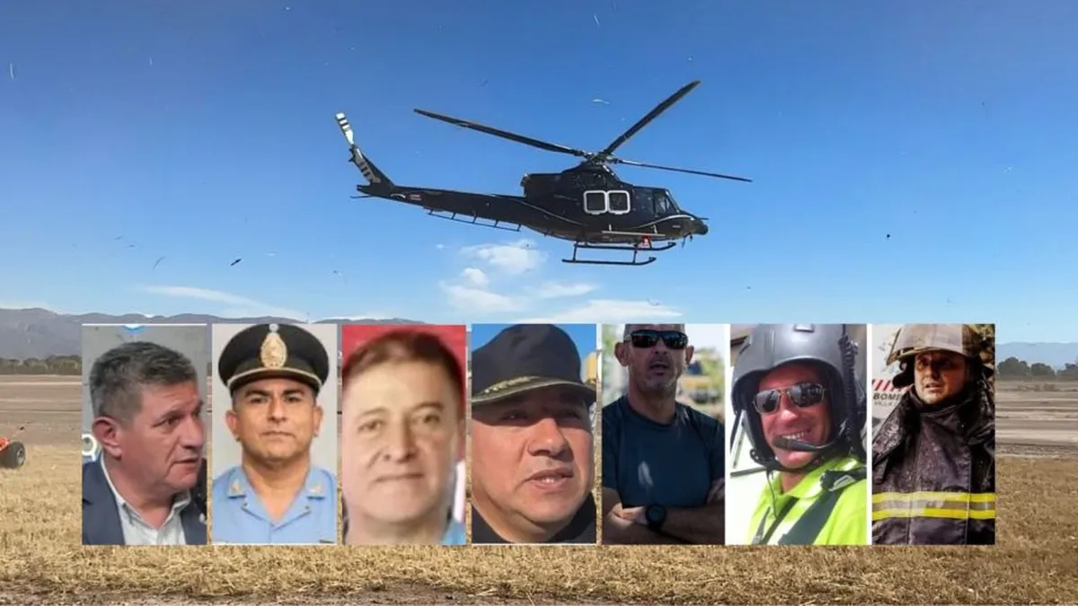 Cómo será el operativo para rescatar los cuerpos de las víctimas del helicóptero que cayó en San Juan.