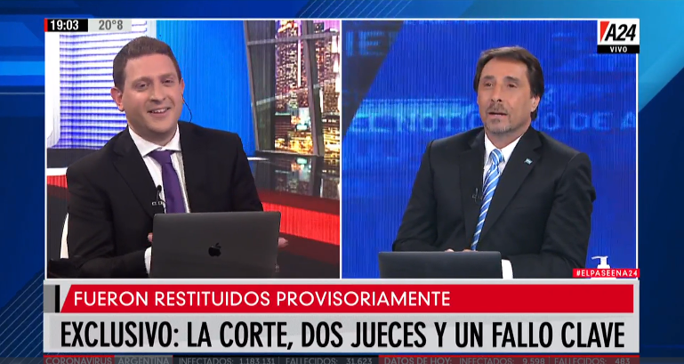 El Pase en A24: Jonatan Viale y Eduardo Feinmann analizaron el escenario político rumbo al 2021: ¿Larreta candidato a presidente?