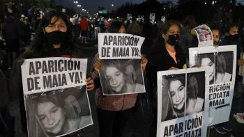 Intensa búsqueda de Maia, la niña de 7 años desaparecida desde el lunes.