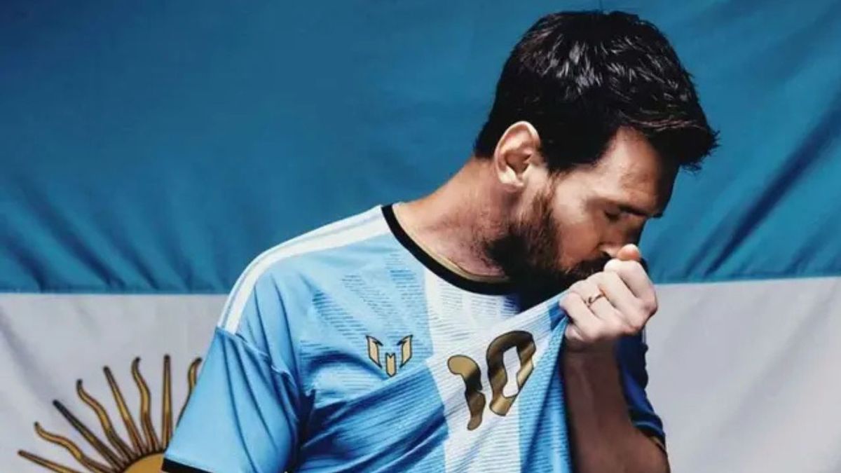 Messi publicó las fotos de su último entrenamiento con Argentina y dejó un conmovedor mensaje.