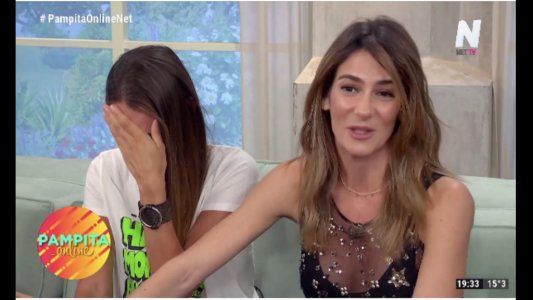 Pampita se puso a llorar desconsolada al pedir por la salud del sobrino de una panelista