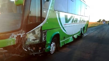 Un joven murió tras un choque frontal de su auto con un micro en la ruta 29