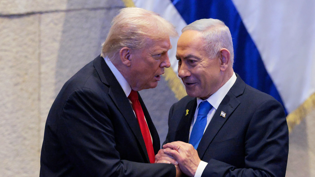 El Presidente norteamericano respald&oacute; las acciones de su par Benjamin Netanyahu.