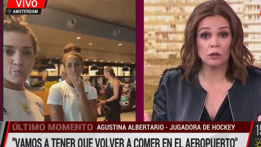 Las Leonas varadas hace horas en Ámsterdam: Nos mandaron a un hotel a 100km del aeropuerto