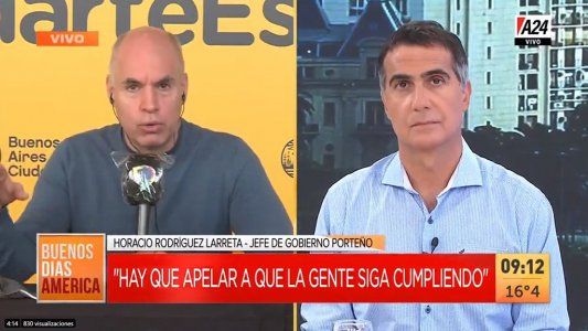 Larreta amenaza ante la flexibilización de la cuarentena: Si la gente no cumple, volvemos para atrás
