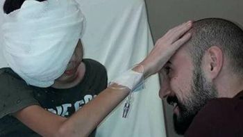 Abel Pintos sorprendió a Thiago, un nene de 13 años con cáncer