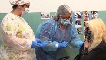 susana gimenez, feliz por la tercera dosis de la vacuna contra el covid-19