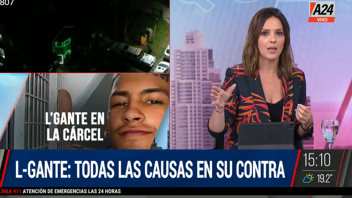 L-Gante enfrenta cuatro causas penales.&nbsp;