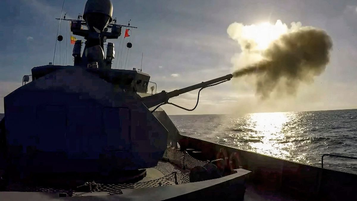 13 soldados de Ucrania antes de morir: Barco de guerra ruso