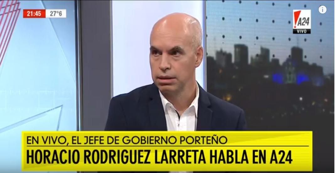 Larreta sobre las acusaciones al Gobierno por el PJ: “Que se hagan cargo ellos de Barrionuevo”