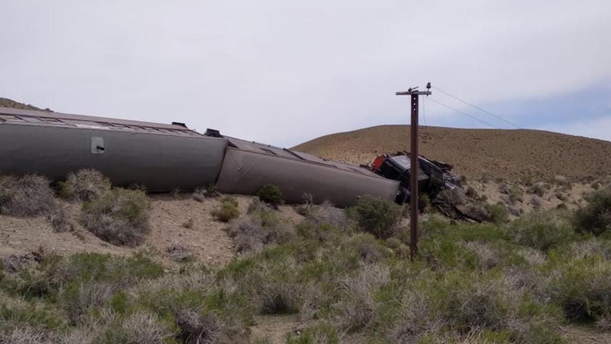 Descarriló el histórico tren La Trochita. (Foto: R3)