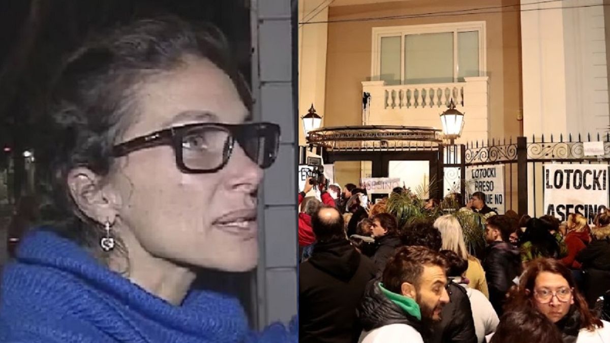 Polémica definición de la mujer de Aníbal Lotocki sobre la marcha por Silvina Luna: Un asco