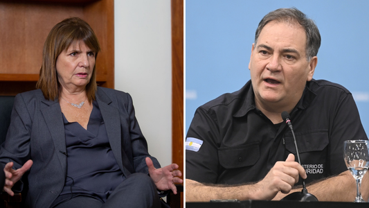 Las chicanas entre Bullrich y el ministro de Seguridad bonaerense por el operativo en Puente La Noria