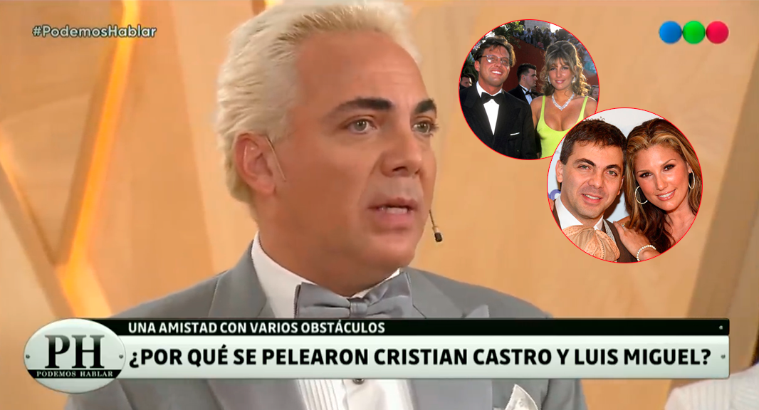 Cristian Castro reveló el motivo de la pelea con Luis Miguel: Me decepcionó