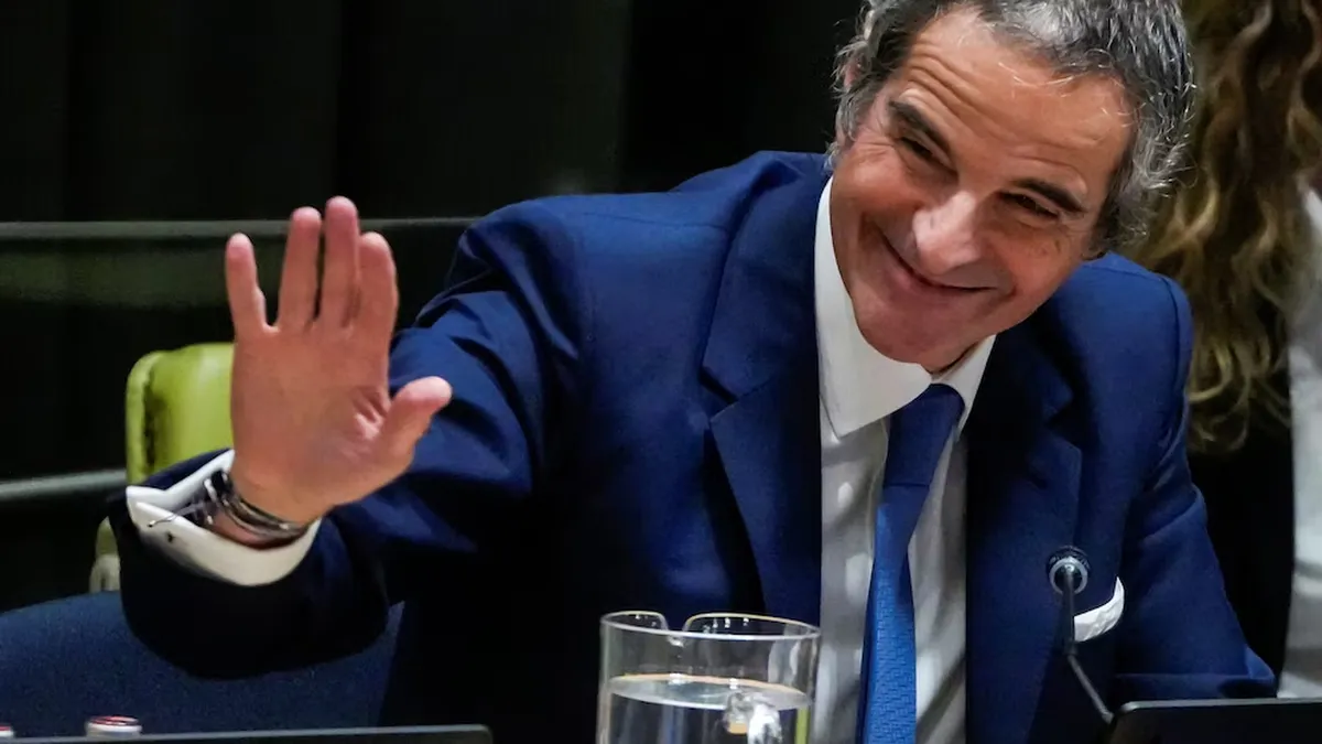 Rafael Mariano Grossi, candidato a liderar la ONU. (REUTERS)