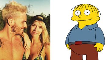 Laurita Fernández y Federico Bal, tren bala y Los Simpsons