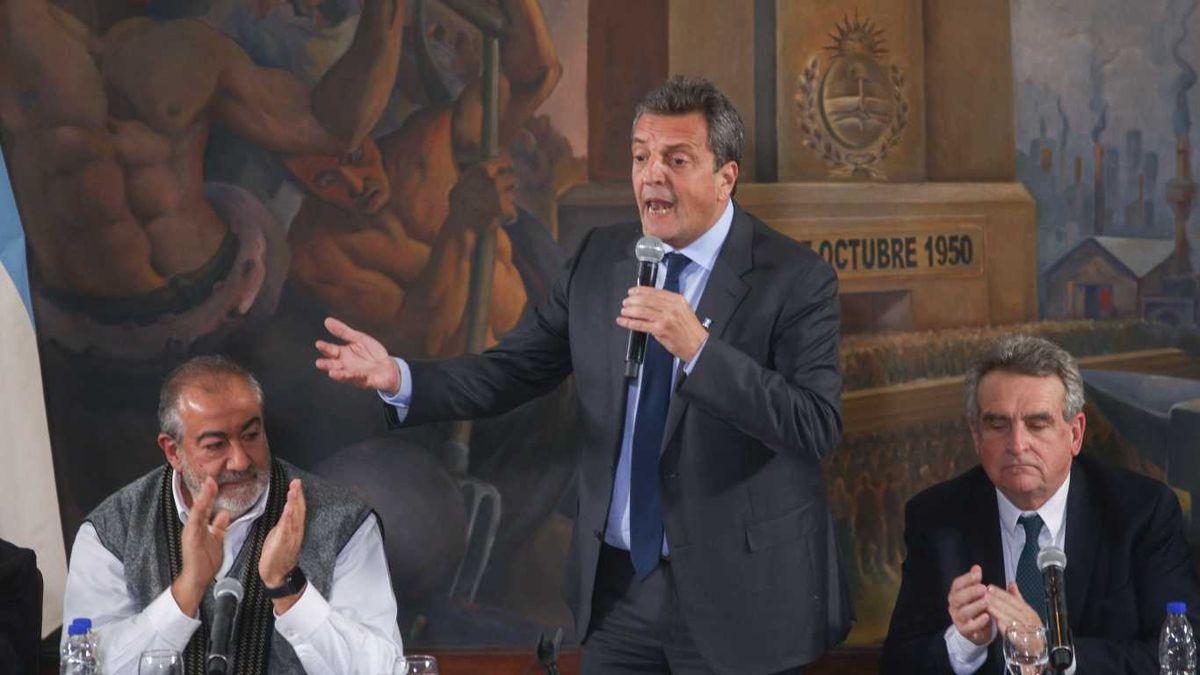 Sergio Massa anticipó que hará un anuncio para autónomos y monotributistas. (Foto: archivo).