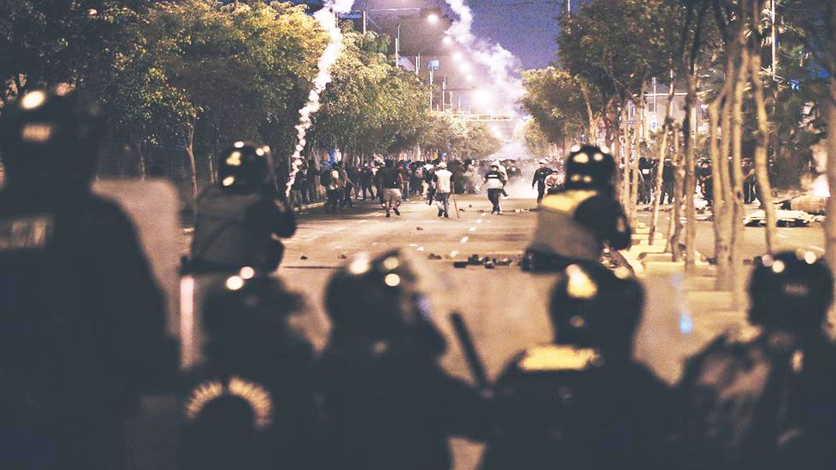 Tras una jornada de violencia con un muerto en Lima