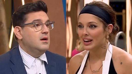 Sofía Gonet mandó al frente a Damián Betular en MasterChef Celebrity y él no se lo dejó pasar