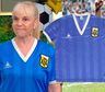 El misterio de la camiseta azul con la que Maradona le hizo los dos goles a Inglaterra: ¿la tiene Claudia Villafañe?