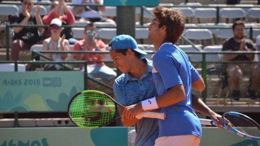 Tenis: Báez y Díaz Acosta pasaron a la final y aseguraron medalla en el dobles