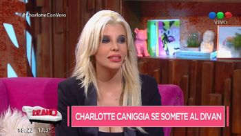 Charlotte Caniggia reapareció y lució su nueva nariz como la de Angelina Jolie