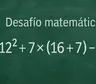 Desafío matemático: ¿en cuánto tiempo lográs resolverlo?