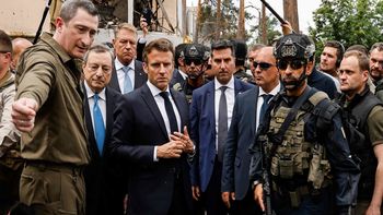 Emmanuel Macron, Olaf Scholz y Mario Draghi viajaron a Ucrania a dar su apoyo político y financiero a Volodimir Zelenski