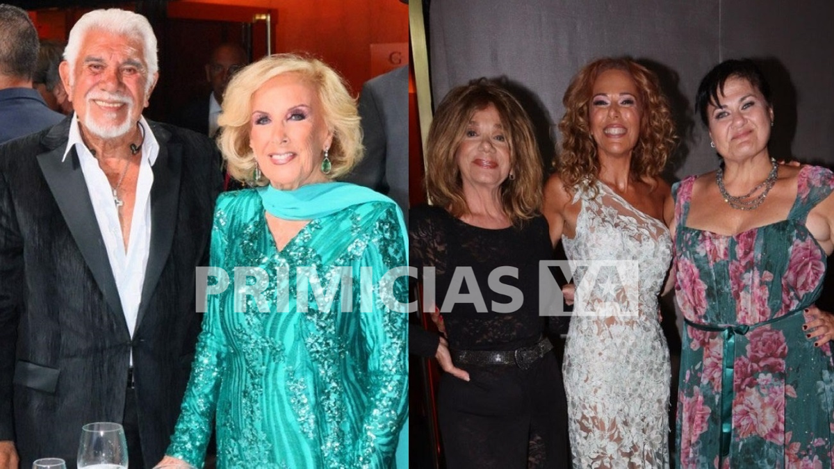 Los looks de los famosos en la gala solidaria que encabezó Mirtha Legrand en Mar del Plata