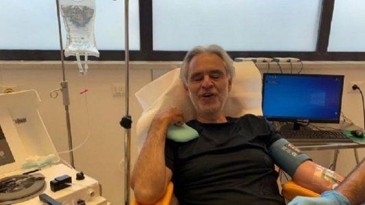 Andrea Bocelli tuvo coronavirus y dona plasma para la investigación