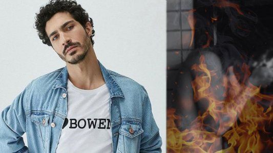 El Chino Darín publicó unas fotos al borde de la censura y generó un gran revuelo