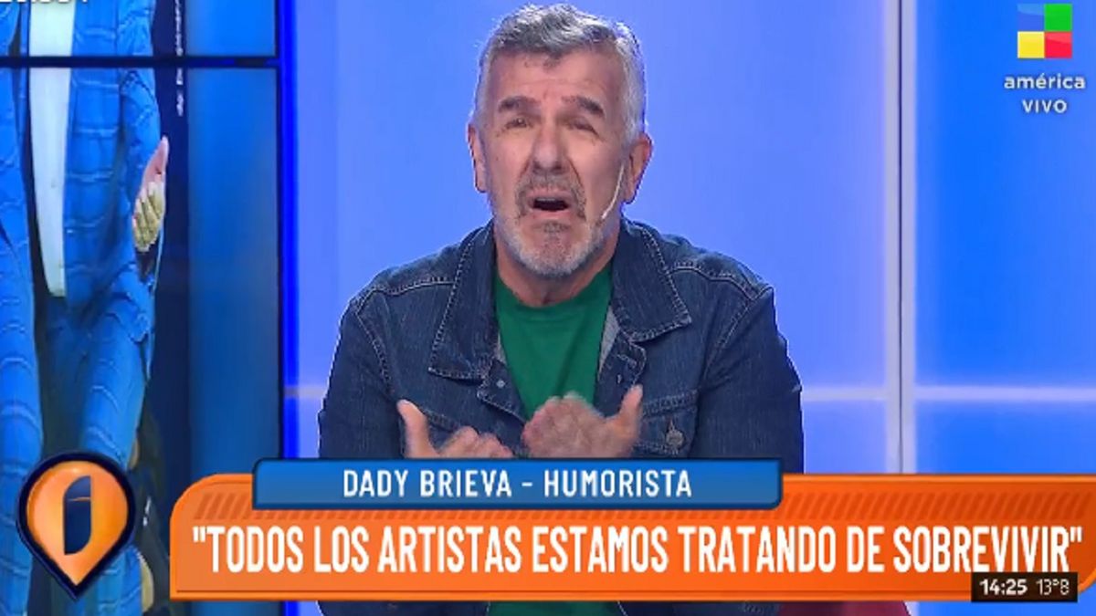 Dady Brieva habló de su última internación y las restricciones en pandemia