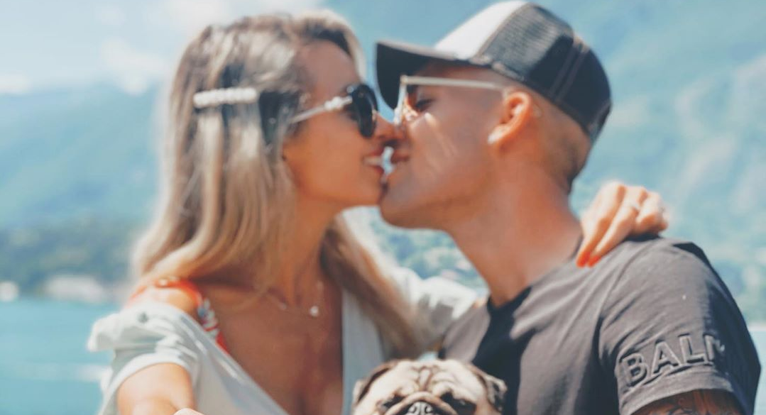 Lautaro Martínez y Agustina Gandolfo esperan su primer hijo