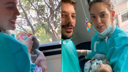 Macarena Paz mostró cómo sigue su hija, a la que le hicieron una traqueotomía