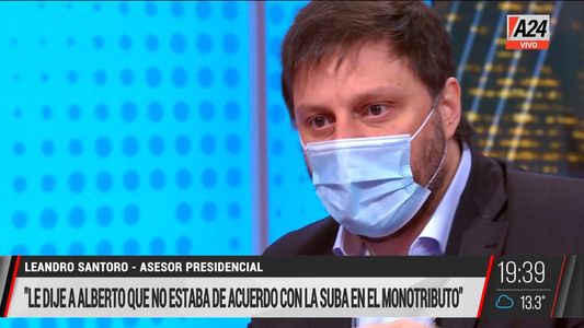 Leandro Santoro: Duhalde llega a conclusiones que tienen que ver con su desequilibrio psicológico