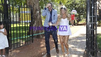 La boda de Flavio Azzaro y Sol Nobile (Fotos DAB)