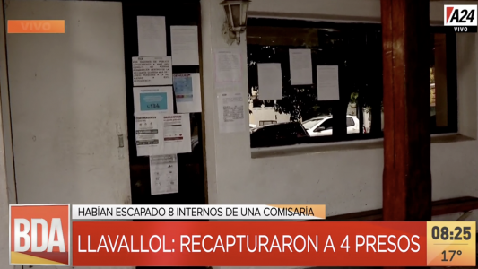 Buscan a 4 presos que se fugaron de una comisaría de Llavallol