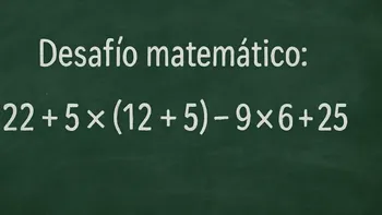 La regla esencial para resolver este desafío matemático es conocido como PEMDAS (por sus siglas en inglés) o jerarquía de operaciones.