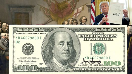 Los billetes cara grande de 100 dólares vendrán con un detalle especial por el aniversario de la independencia de EE.UU.