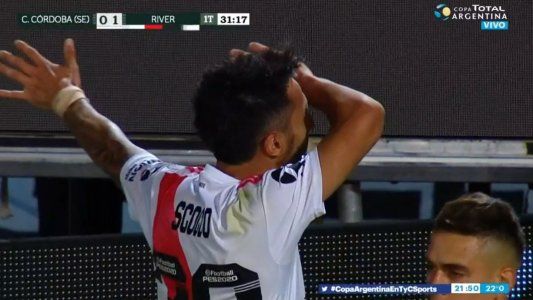El 1-0 de Nacho Scocco en la final: giro, control orientado y suerte para el rebote