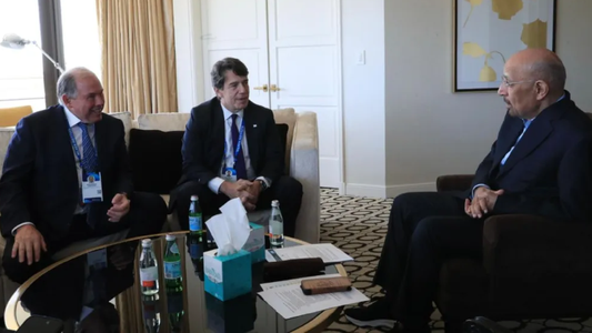 En busca de inversiones, Nicolás Posse y Gerardo Werthein se reunieron con el Ministro de Inversiones de Arabia Saudita
