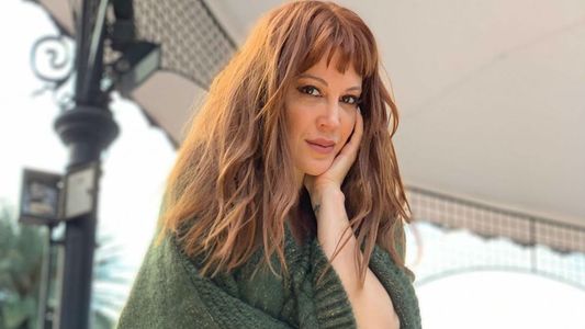 La primera foto de Miriam Lanzoni y su hijo adoptivo