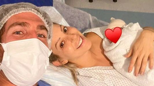 Noelia Marzol compartió la primera foto con Donatello recién nacido: Soy intensamente feliz