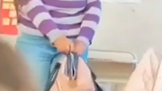 Alumnas colocaron una cámara oculta en el aula y descubrieron a su profesora robando