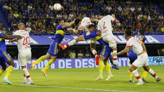 Dura derrota de Boca de local contra Huracán por 1-0