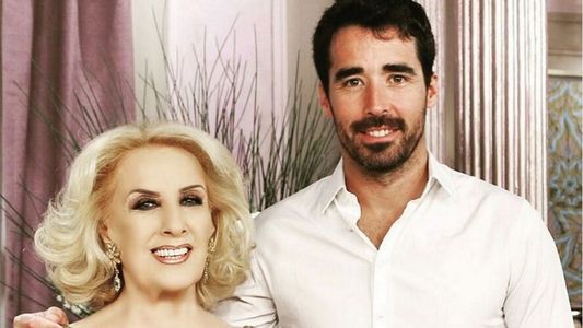 Nacho Viale también sorprendió a Mirtha Legrand el día de su cumpleaños