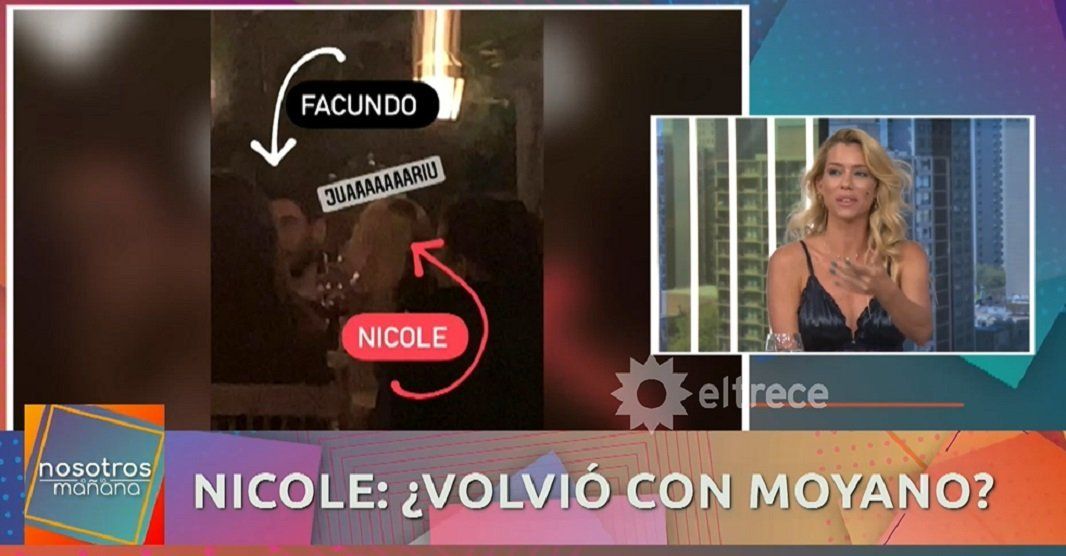 Nicole Neumann se refirió al reencuentro con Facundo Moyano: Hablamos como viejos amigos