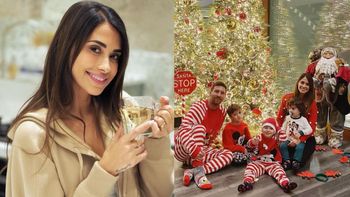 Antonela Roccuzzo mostró su árbol de Navidad en París, y un detalle se robó toda la atención