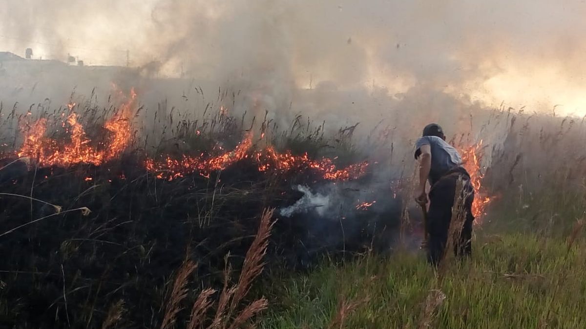 El drama de los incendios. La Mesa de Enlace escuch&oacute; a los productores agropecuarios.&nbsp;